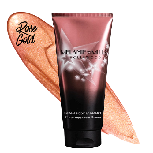 melanie mills rose gold body radiance lotion
