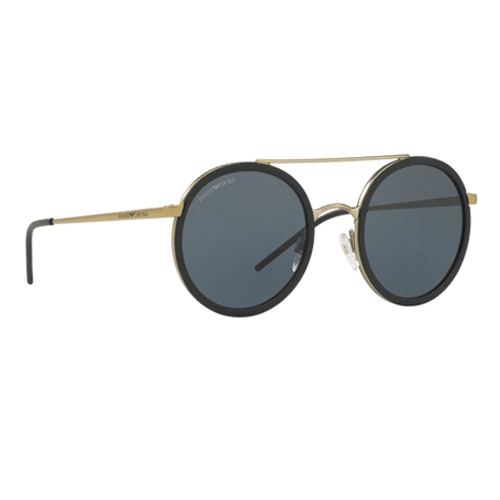 emporio armani round sunglasses