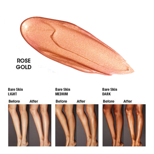 melanie mills rose gold body radiance lotion