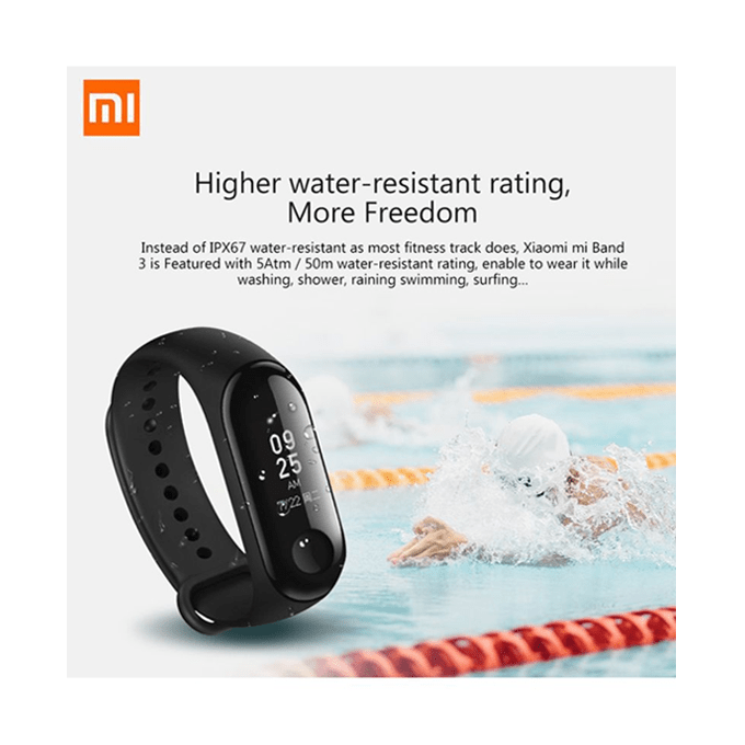 xiaomi mi band 3 fitness tracker black