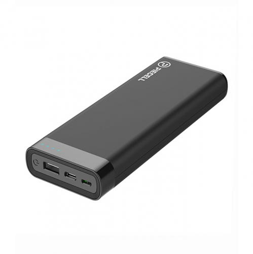 

بطارية متنقلة بسعة 20100 امبير بمنفذين يو اس بي و تايب سي من بايسل - اسود