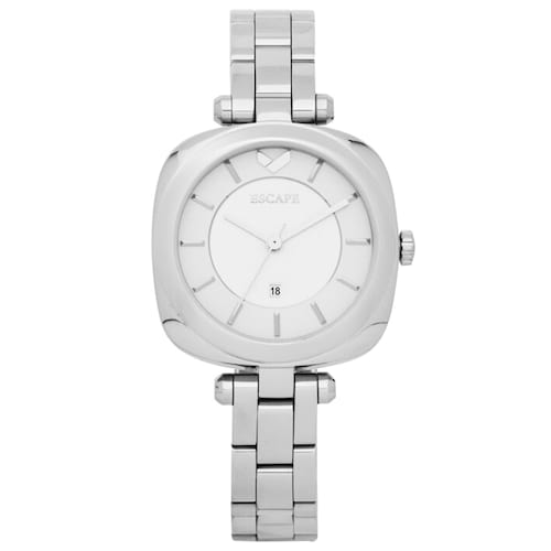 

ساعة يد مربعة للنساء من إسكيب - ESC-0072 - فضي