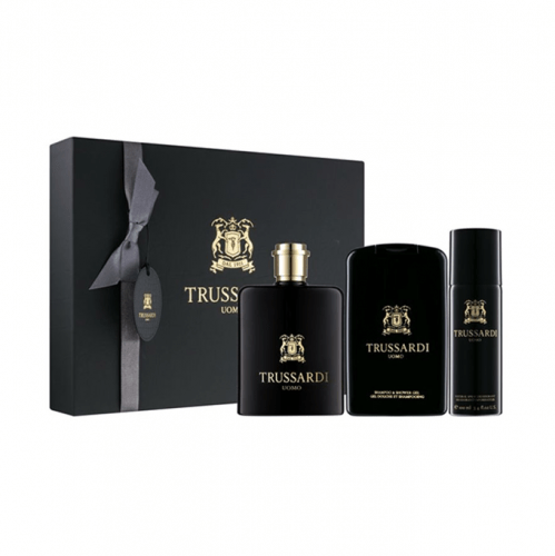 

مجموعة عطر اومو من تروساردي للرجال - او دو تواليت - ثلاث قطع