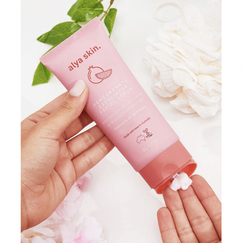 Alya Skin Pomegranate Exfoliator Facial Scrub 80g Niceone