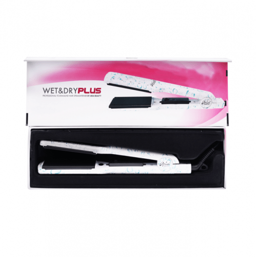 Aria Beauty Wet Dry Plus Hair Straightener White Niceone