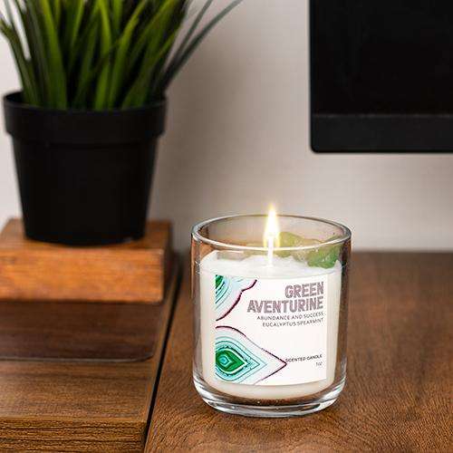 

شمعة معطرة غرين افينتورين من مود