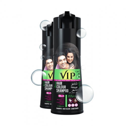 VIP Natural Hair Colour Shampoo - Black - 180ml | Niceone VIP Natural Hair Colour Shampoo - Black - 180ml | Niceone