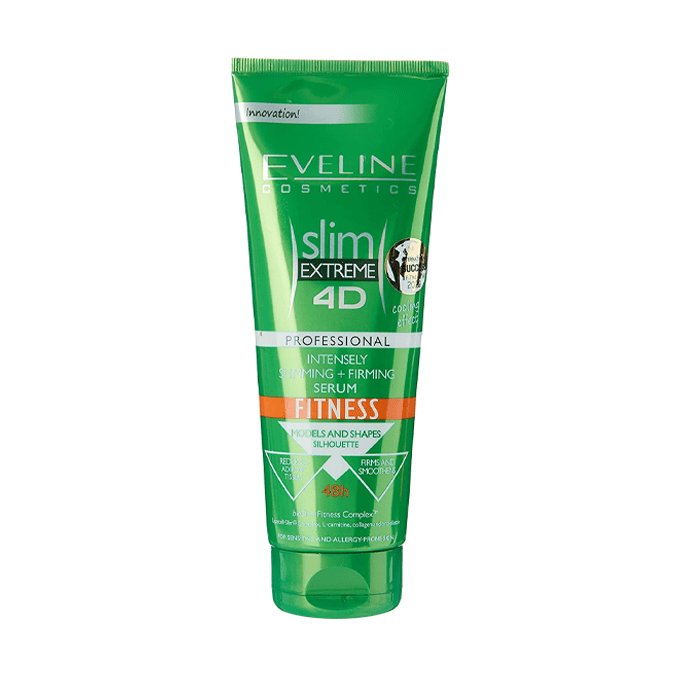 Eveline Slim Extreme 4d Slimming And Firming Serum Anti Cellulite Fitness 250 Ml نايس ون