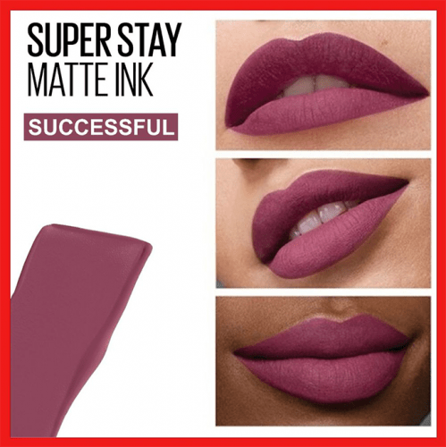 maybelline superstay matte ink lipstick 165 successful