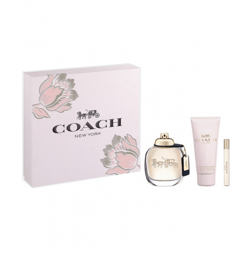 Coach New York 3 Piece Gift Set for Women - Eau De Parfum | Niceone