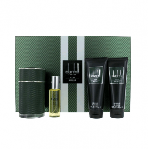 

مجموعة عطر ايكون ريسينق من الفريد دنهيل للرجال - او دي برفيوم- 4 قطع
