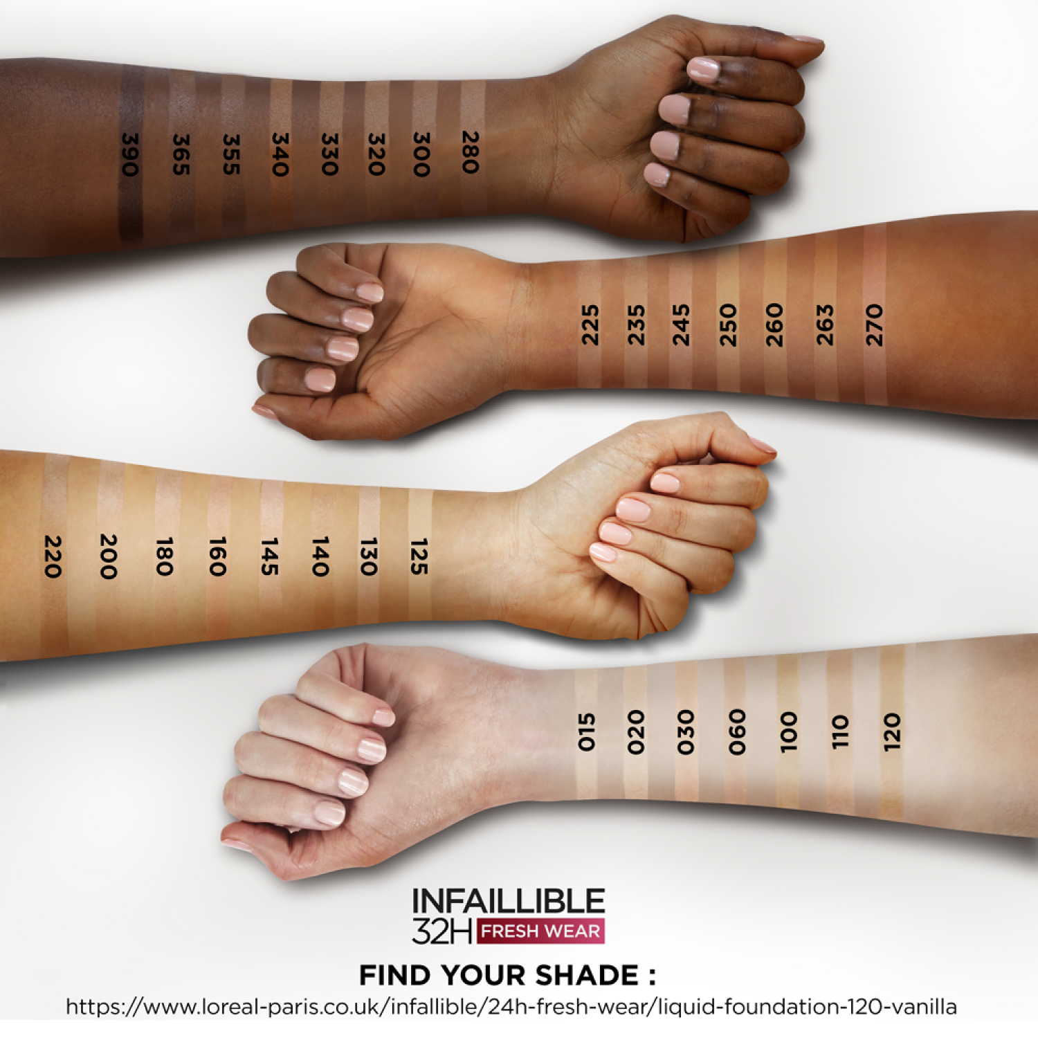 LOreal Paris Infallible 24H Fresh Wear Foundation At Nice One KSA LOreal Paris Infallible 24H Fresh Wear Foundation At Nice One KSA