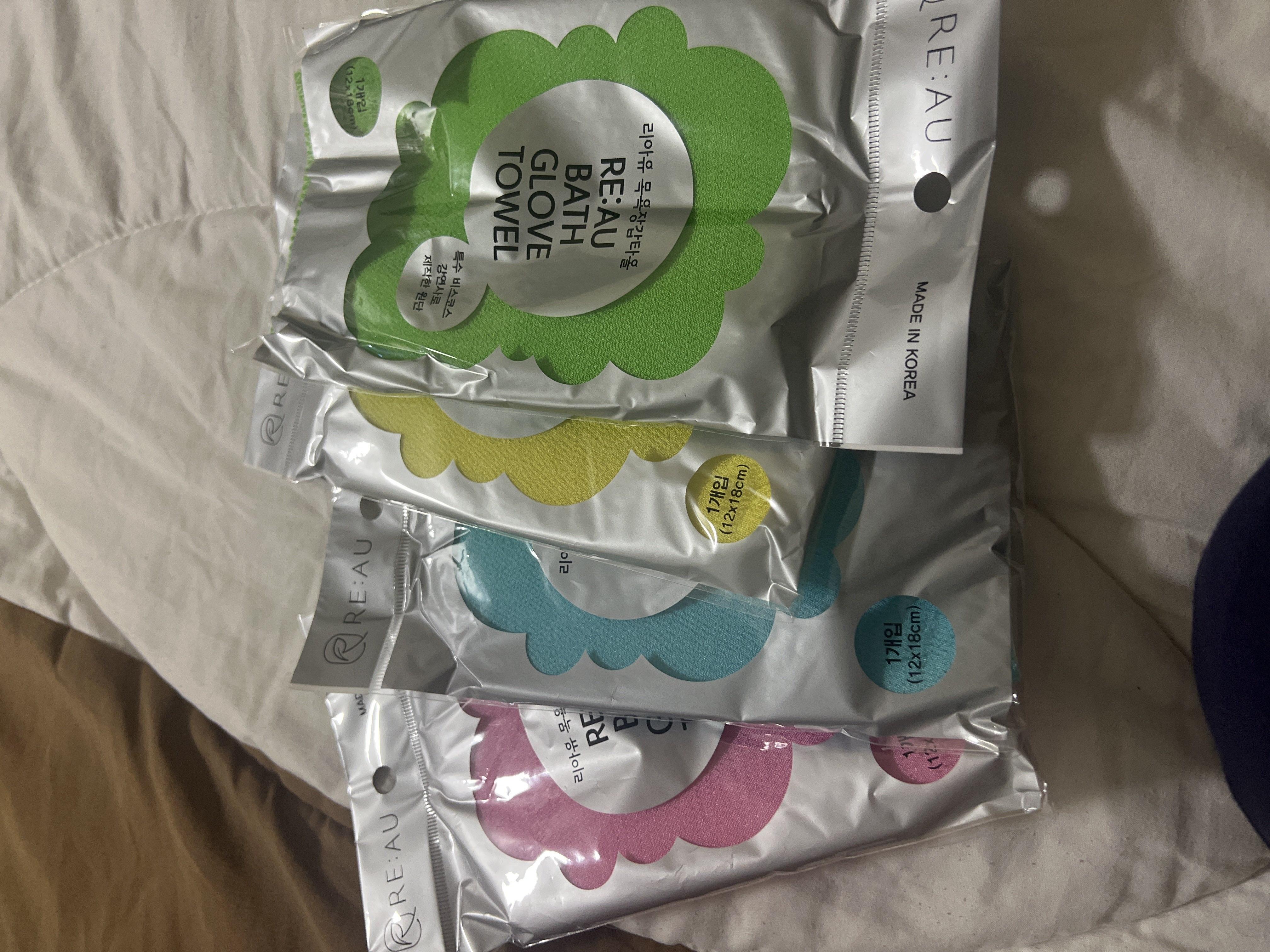 Safeeza Korean Loofah For Body Exfoliation blue Niceone