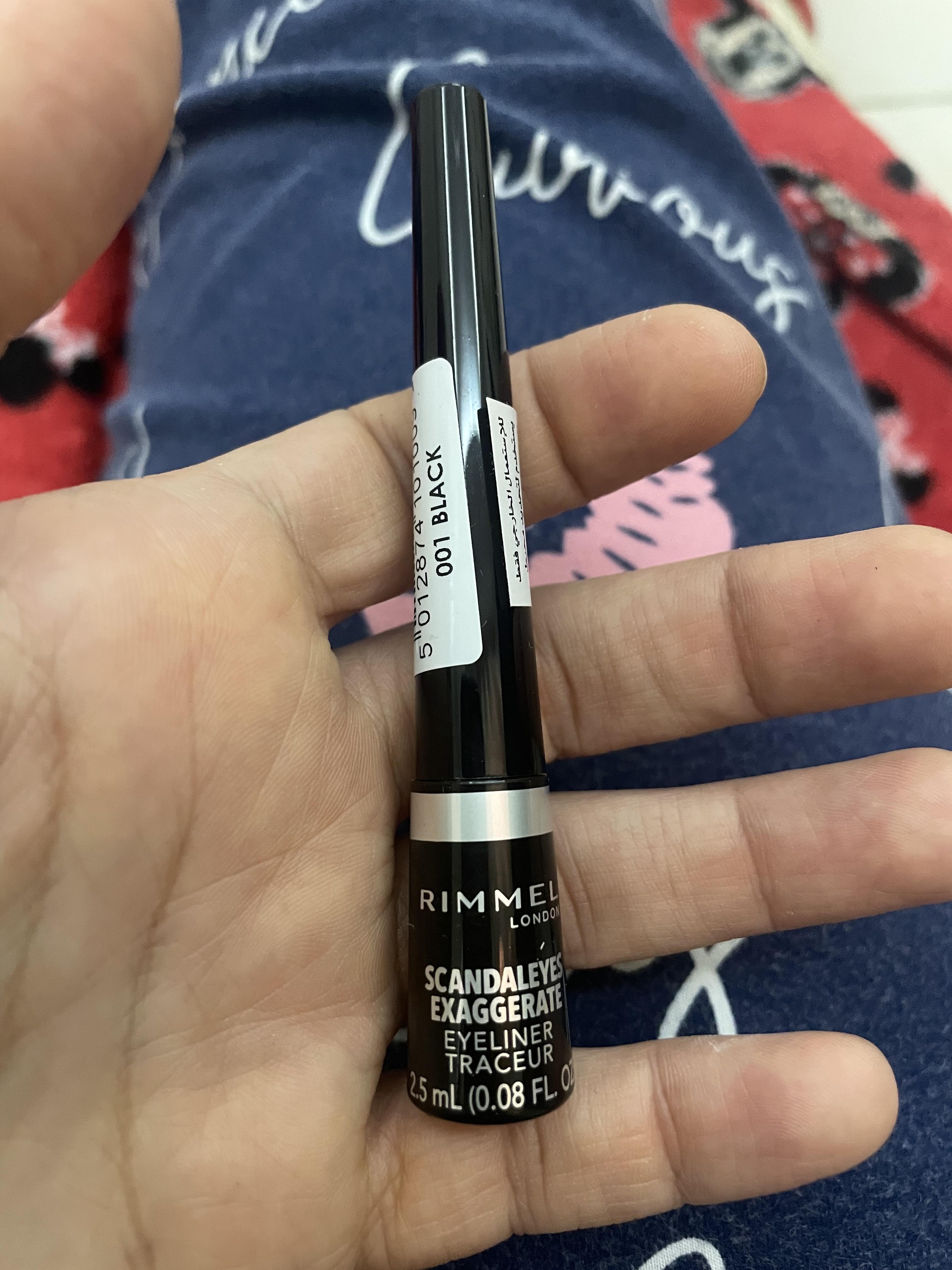 Forge spole solid Rimmel London Exaggerate Eye Liner - Black | Niceone
